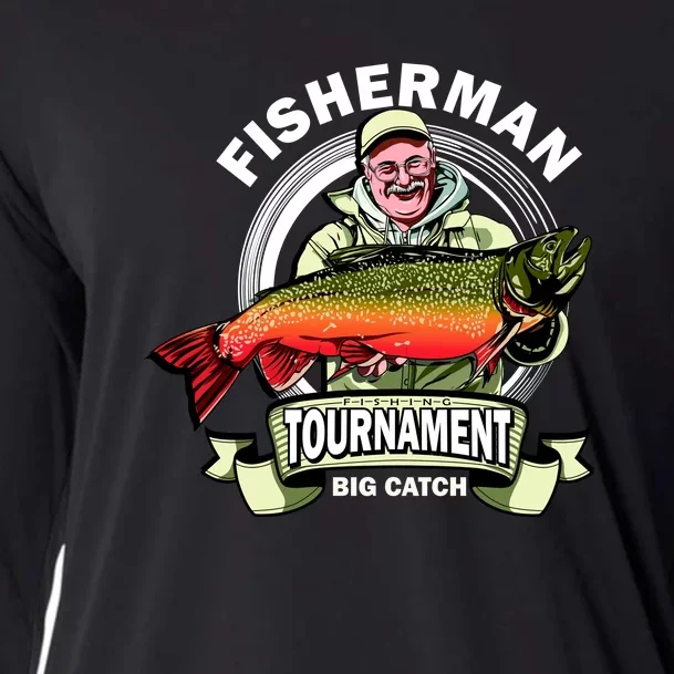 Fisherman Big Catch Tournament Cooling Performance Long Sleeve Crew