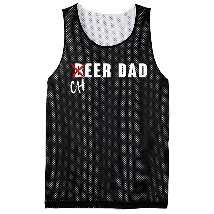 Funny Beer Cheer Dad Mesh Reversible Basketball Jersey Tank