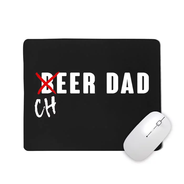 Funny Beer Cheer Dad Mousepad