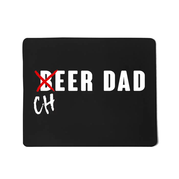 Funny Beer Cheer Dad Mousepad