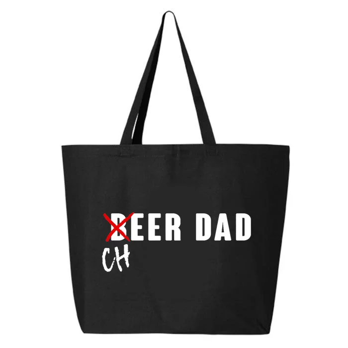 Funny Beer Cheer Dad 25L Jumbo Tote