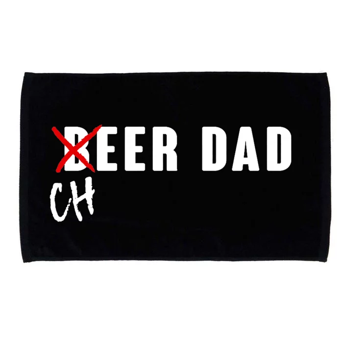 Funny Beer Cheer Dad Microfiber Hand Towel