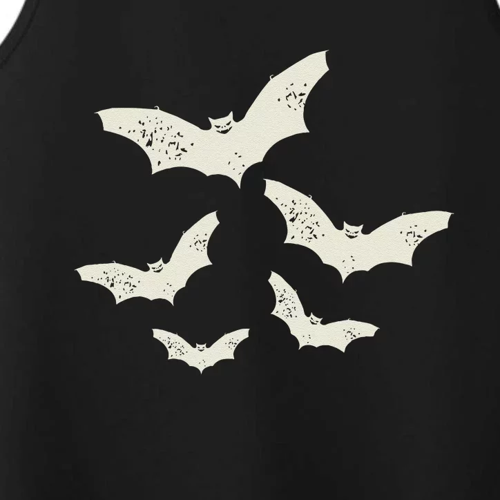 Flying Bats Creepy Gothic Costume Cool Animal Halloween Gift Performance Tank