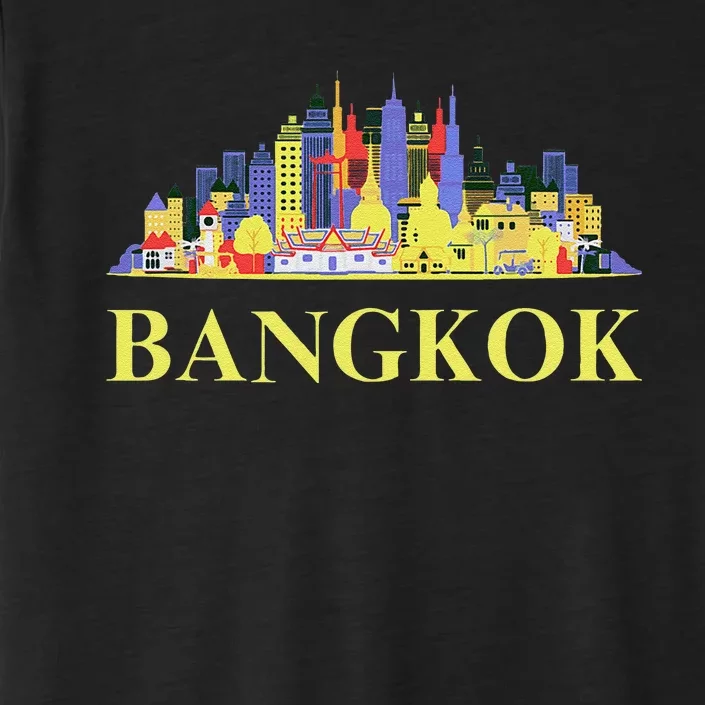 Funny Bangkok City Thailand Art Travel Souvenirs Gifts ChromaSoft Performance T-Shirt