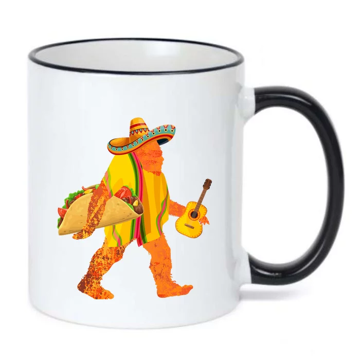 FUNNY BIGFOOT CINCO DE MAYO T Black Color Changing Mug