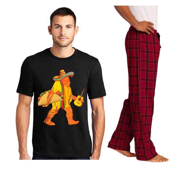 FUNNY BIGFOOT CINCO DE MAYO T Pajama Set