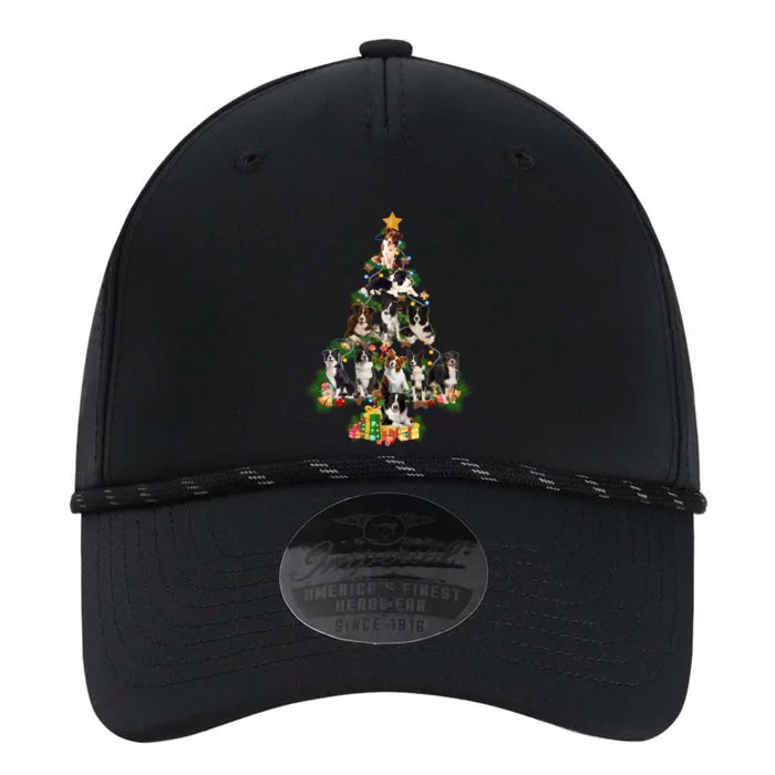 Funny Border Collie Dog Merry Christmas Tree Lover Xmas 2020 Gift Performance The Dyno Cap