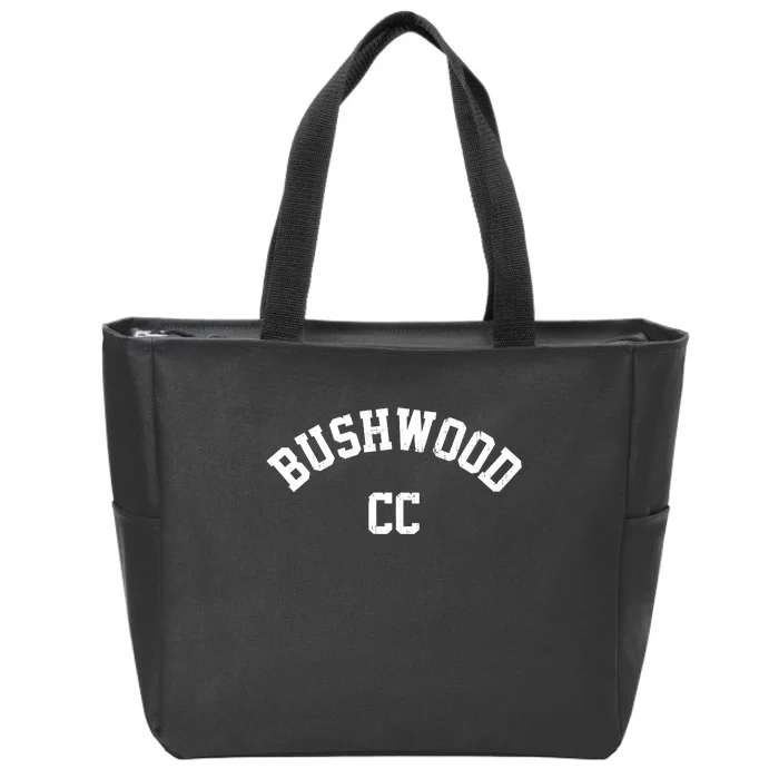 Funny Bushwood Country Club Golf Vintage Zip Tote Bag