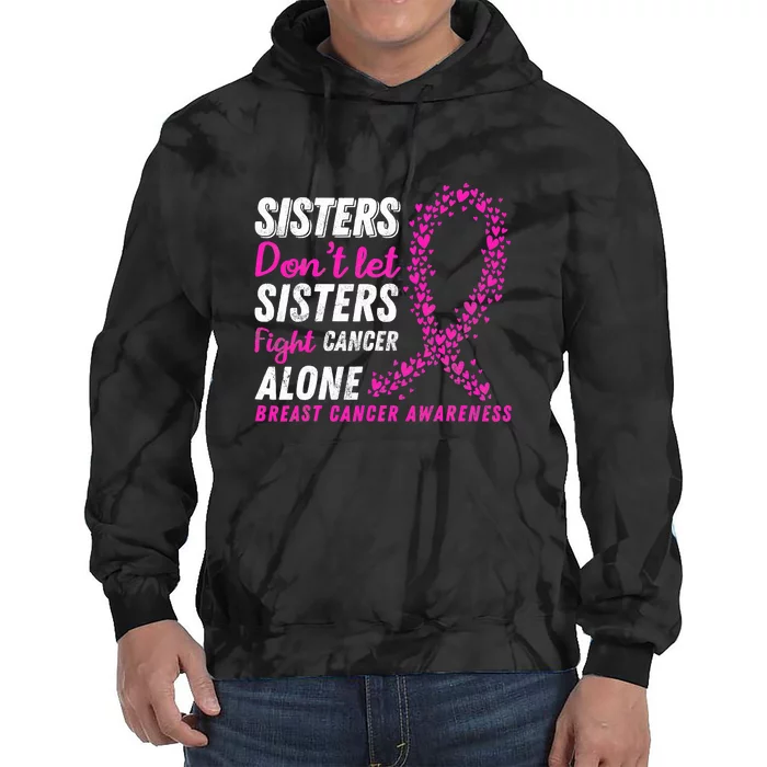 Funny Breast Cancer Awareness Cancer Survivor Tie Dye Hoodie