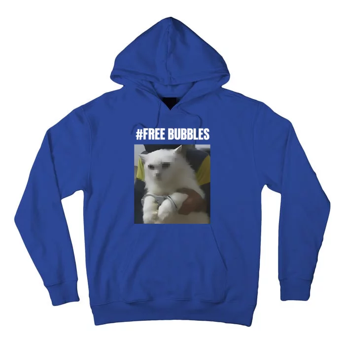 Free Bubbles Cat Tall Hoodie