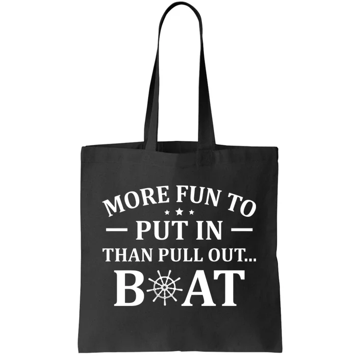 Funny Boat Captain Docking On Boating Outfit Boat Lover Tote Bag