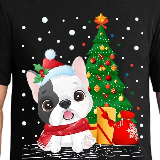 French Bulldog Christmas Tree Gift French Bulldog Christmas Gift Pajama Set