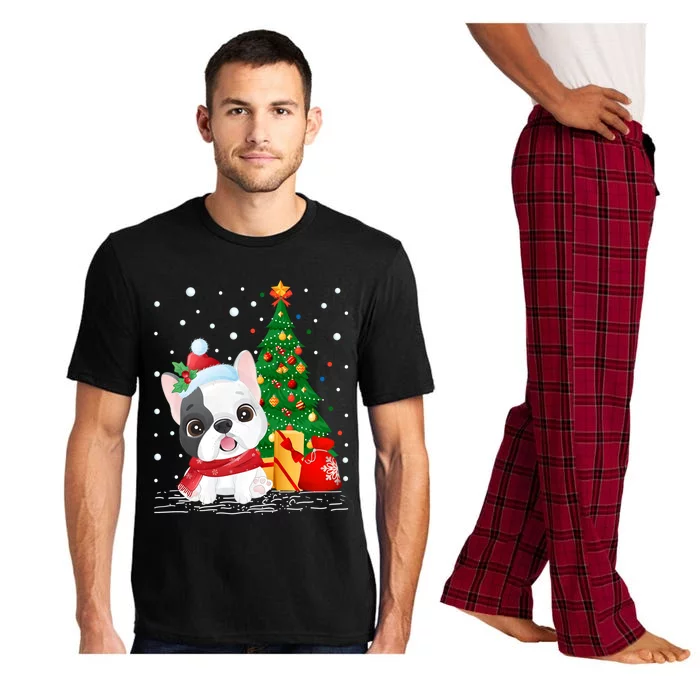 French Bulldog Christmas Tree Gift French Bulldog Christmas Gift Pajama Set