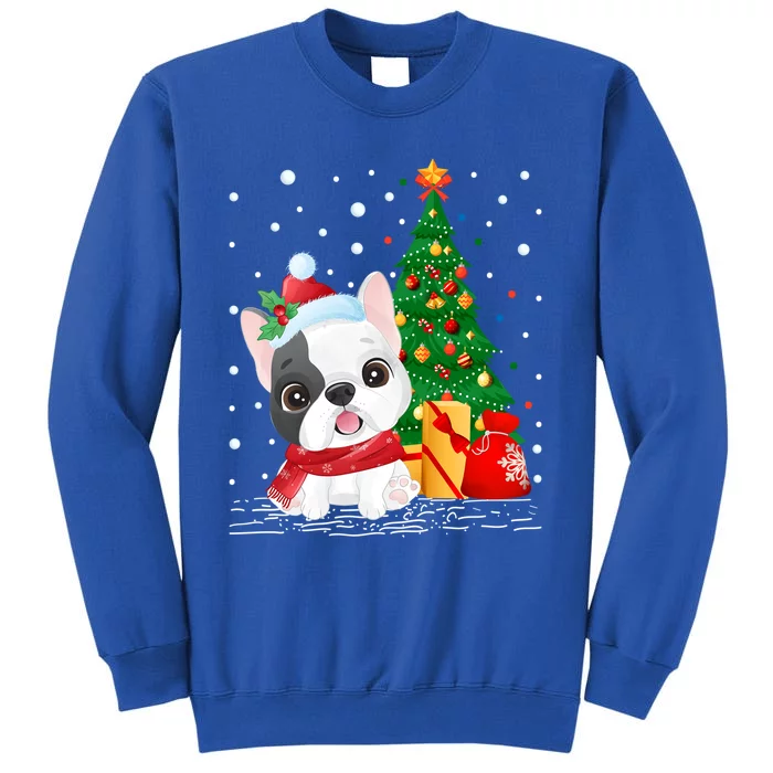 French Bulldog Christmas Tree Gift French Bulldog Christmas Gift Tall Sweatshirt