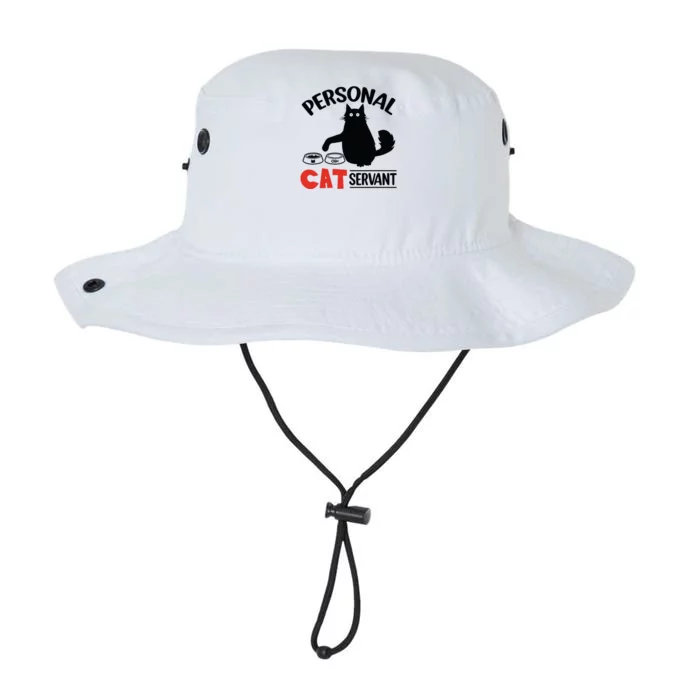 Funny Black Cat Personal Cat Servant Legacy Cool Fit Booney Bucket Hat