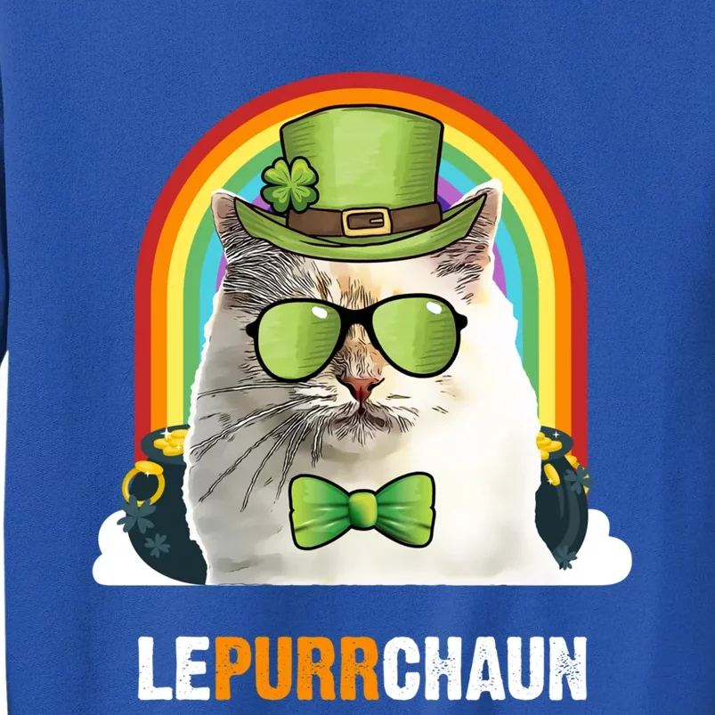 Funny Bir Cat Lepurrchaun St Patricks Day Gift Sweatshirt