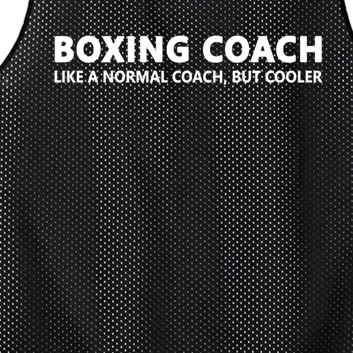 Funny Boxing Coach Definition Boxing Coach Cute Gift Mesh Reversible Basketball Jersey Tank