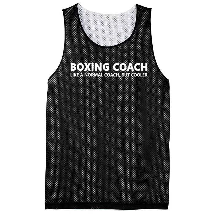 Funny Boxing Coach Definition Boxing Coach Cute Gift Mesh Reversible Basketball Jersey Tank