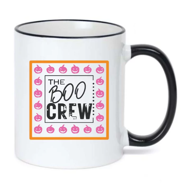 Falloween Boo Crew Black Color Changing Mug