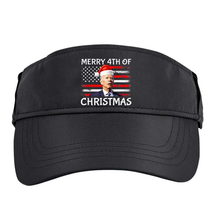 Funny Biden Confused Merry Happy 4th Of July Christmas Flag Adult Drive Performance Visor