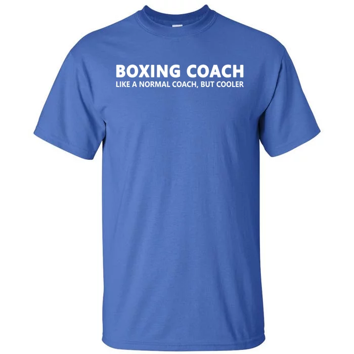 Funny Boxing Coach Definition Boxing Coach Great Gift Tall T-Shirt