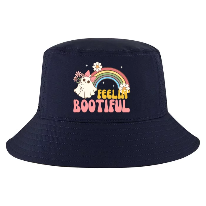 Feeling Bootiful Cute Retro Ghost Halloween Cool Comfort Performance Bucket Hat