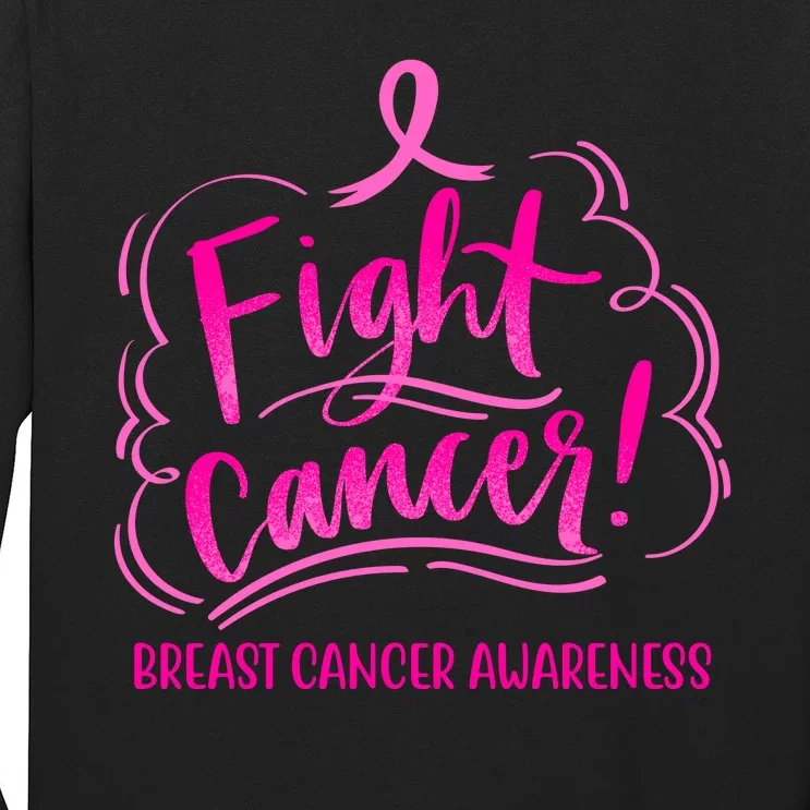 Fight Breast Cancer Awareness Long Sleeve Shirt