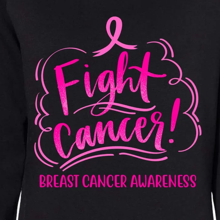 Fight Breast Cancer Awareness Womens California Wash Sweatshirt