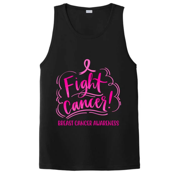 Fight Breast Cancer Awareness Performance Tank