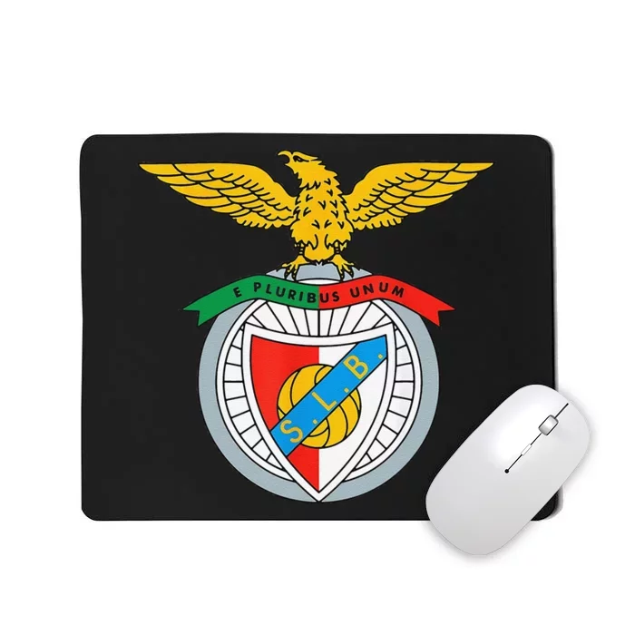 Funny Benfica Club Supporter Fan Portugal Portuguese Mousepad