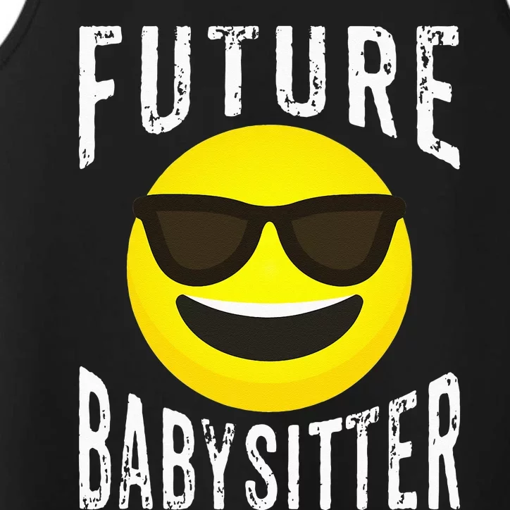 Future Babysitter Cool Future Babysitter Performance Tank