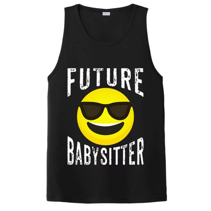 Future Babysitter Cool Future Babysitter Performance Tank