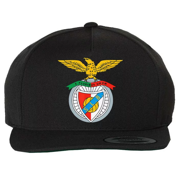 Funny Benfica Club Supporter Fan Portugal Portuguese Wool Snapback Cap