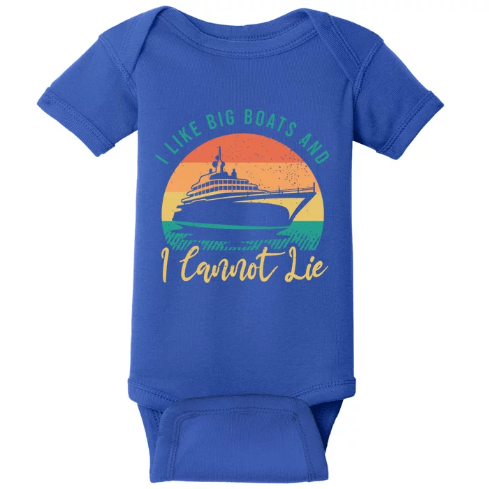 Funny Boating Clothing For A Lover Of Boating Gift Baby Bodysuit