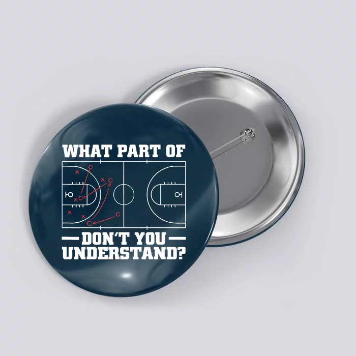 Funny Basketball Coach For Tactic Diagram Board Button