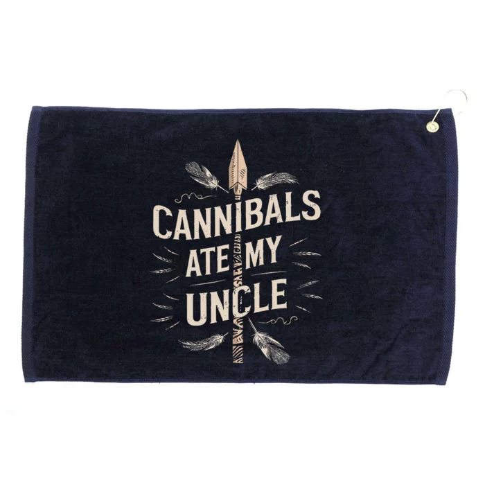 Funny Biden Cannibals Ate My Uncle Grommeted Golf Towel