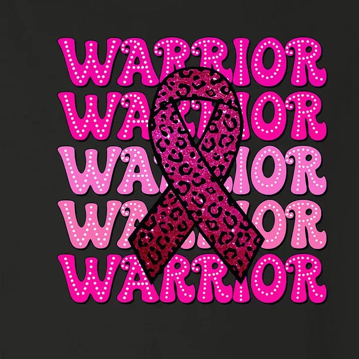 Fight Breast Cancer Awareness Warrior Ribbon Toddler Long Sleeve Shirt