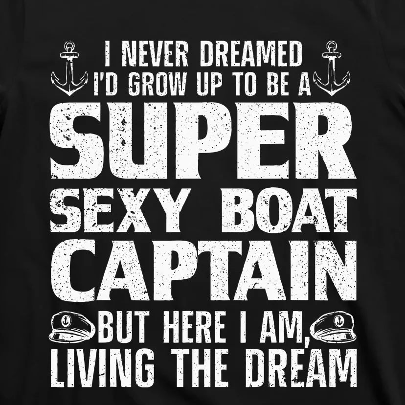 Funny Boat Captain Boating T-Shirt