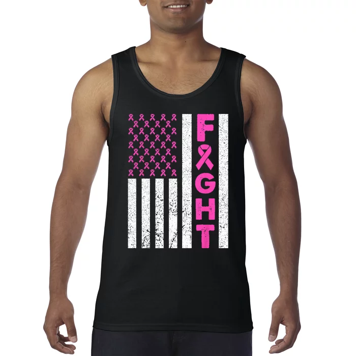 Fight Breast Cancer Breast Cancer Awareness Items Tank Top