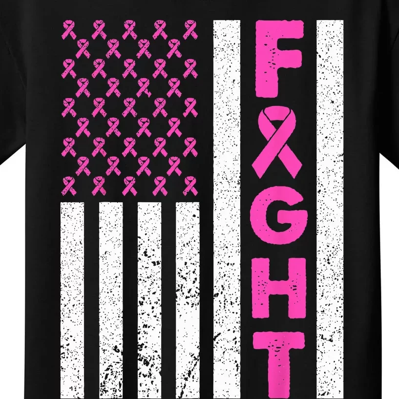 Fight Breast Cancer Breast Cancer Awareness Items Kids T-Shirt