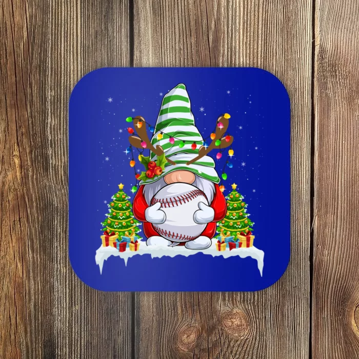 Funny Baseball Christmas Ugly Sweater Baseball Xmas Outfit Gift Coaster