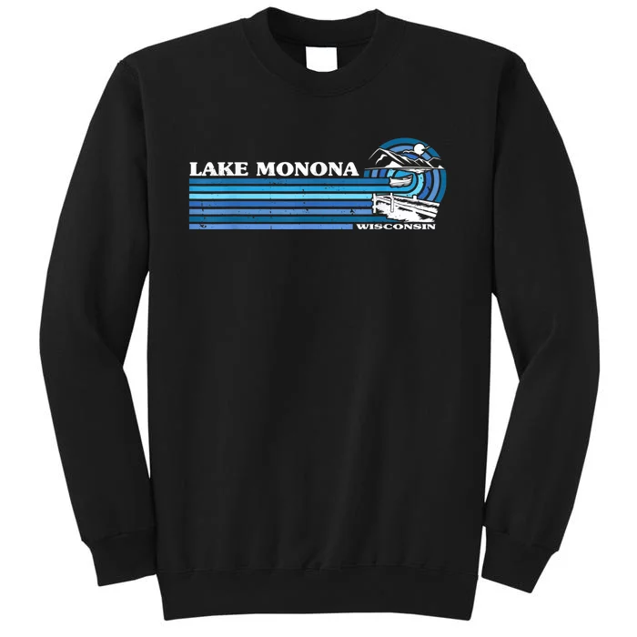 Fishing Boating Camping Lake Vacation Lake Monona Sweatshirt