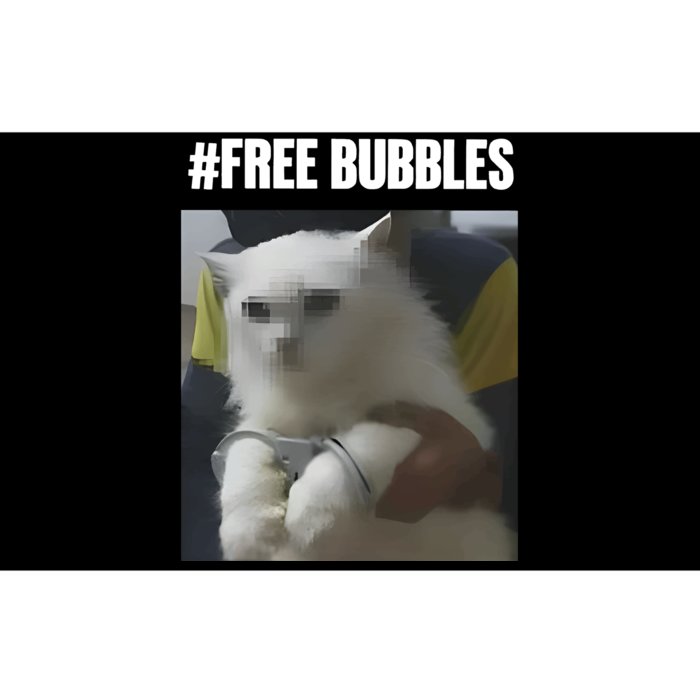 Free Bubbles Cat Bumper Sticker