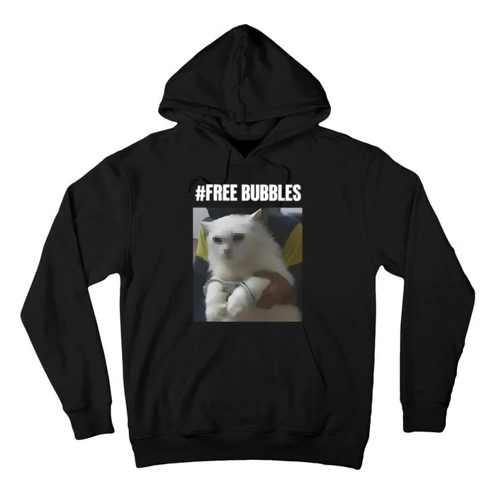 Free Bubbles Cat Tall Hoodie