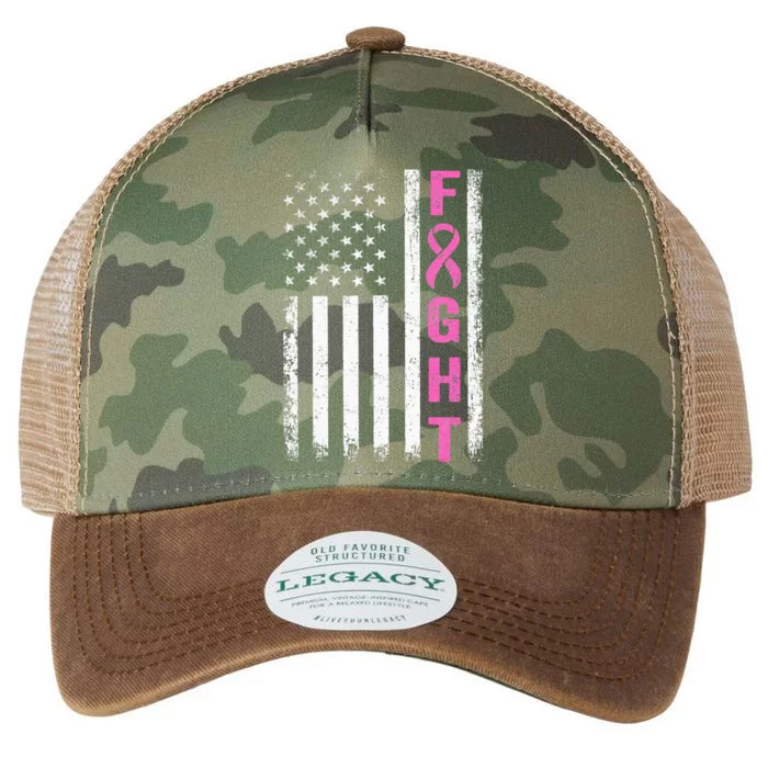 Fight Breast Cancer Awareness Pride Legacy Tie Dye Trucker Hat