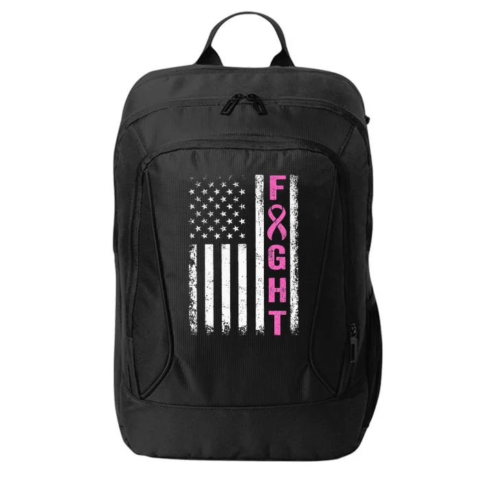 Fight Breast Cancer Awareness Pride City Backpack