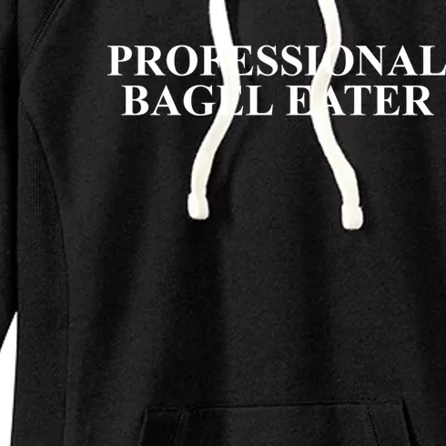 Funny Bagel Cute Bagels Lover Design Gift Women's Fleece Hoodie