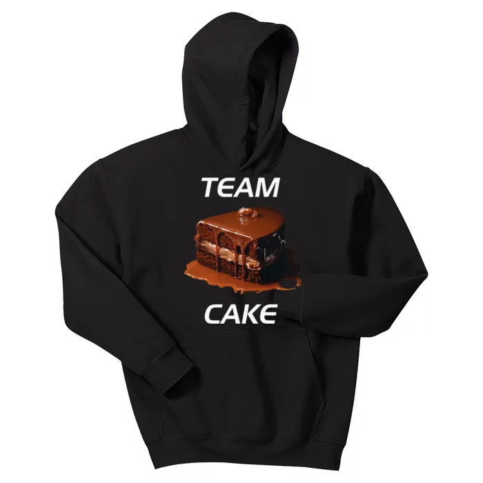 Funny Birthday Cake Team Cake Kids Hoodie