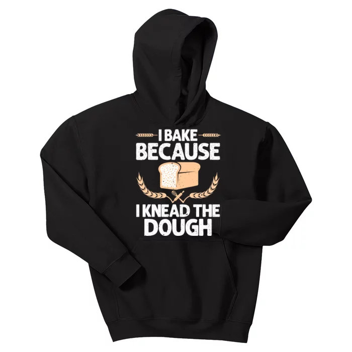 Funny Baking Design For Baker Baking Pastry Lovers Kids Hoodie