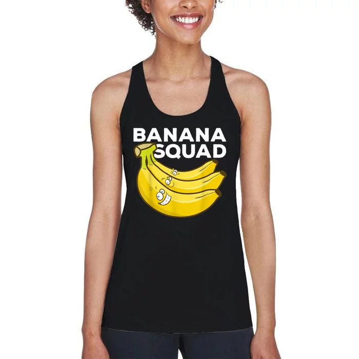 Funny Banana Design For Men Women Kids Banana Fruit Lovers Women's Racerback Tank